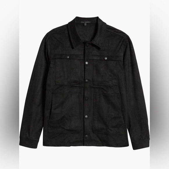 Robert Barakett Faux Suede Renoir Jacket - Picture 1 of 8